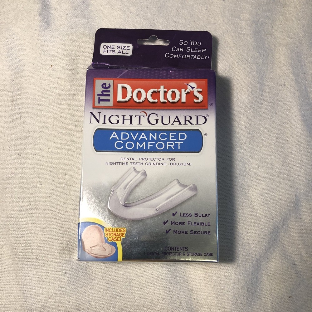 The Doctors Advanced Comfort Night Guard for Nighttime Teeth Grinding w/ Case